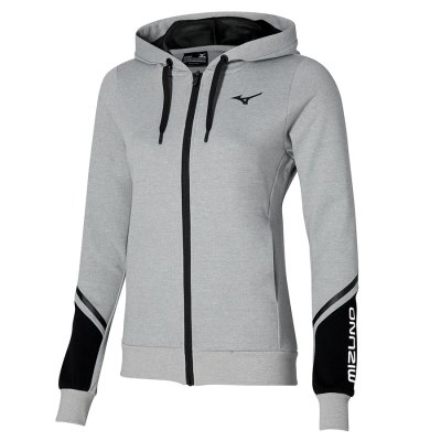 Cazadoras Mizuno Athletics Sweat Mujer Grises - Chile M385TSEJBX